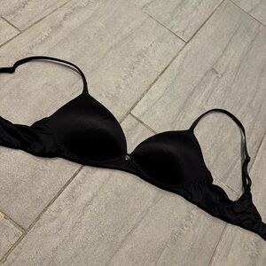 VS Body by Victoria's Secret Wireless Padded Push Up Black Bra Size 36B